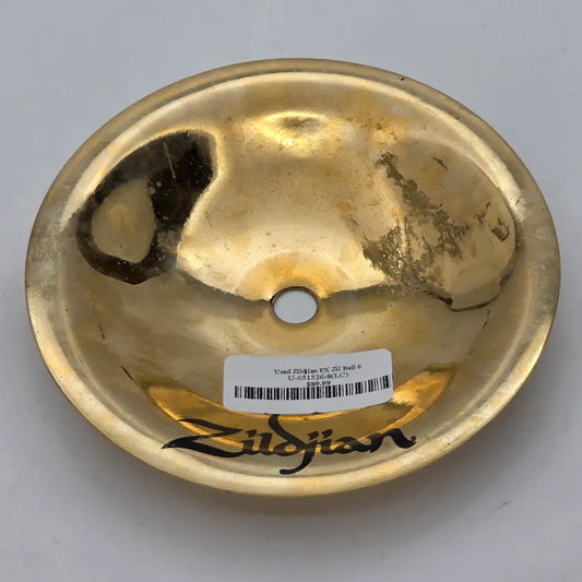 Used Zildjian FX Zil Bell 6 - Good - Drum Center Of Portsmouth