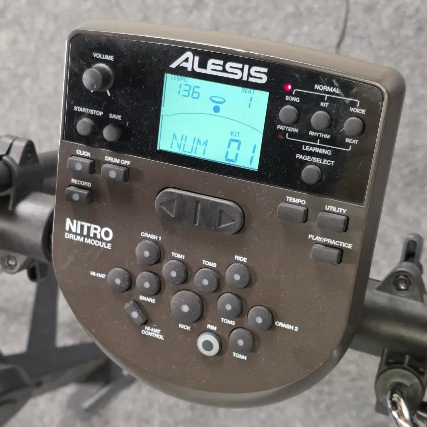 Used Alesis Nitro Electronic Drum Set - Good - Drum Center Of Portsmouth