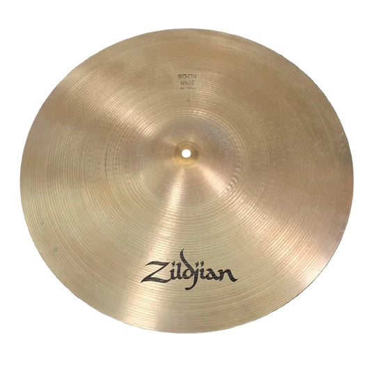 Used Vintage Zildjian A Rock Ride Cymbal 20 - Good - Drum Center Of Portsmouth
