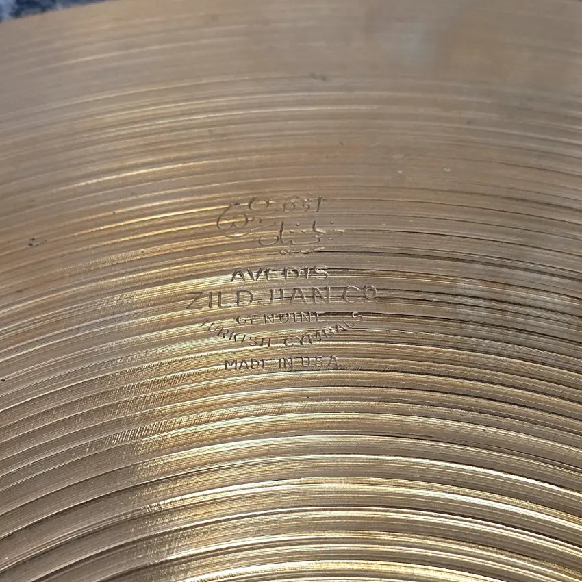 Used Vintage Zildjian A Hi Hat Cymbals 14 - Good - Drum Center Of Portsmouth