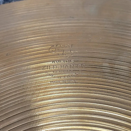 Used Vintage Zildjian A Hi Hat Cymbals 14 - Good - Drum Center Of Portsmouth