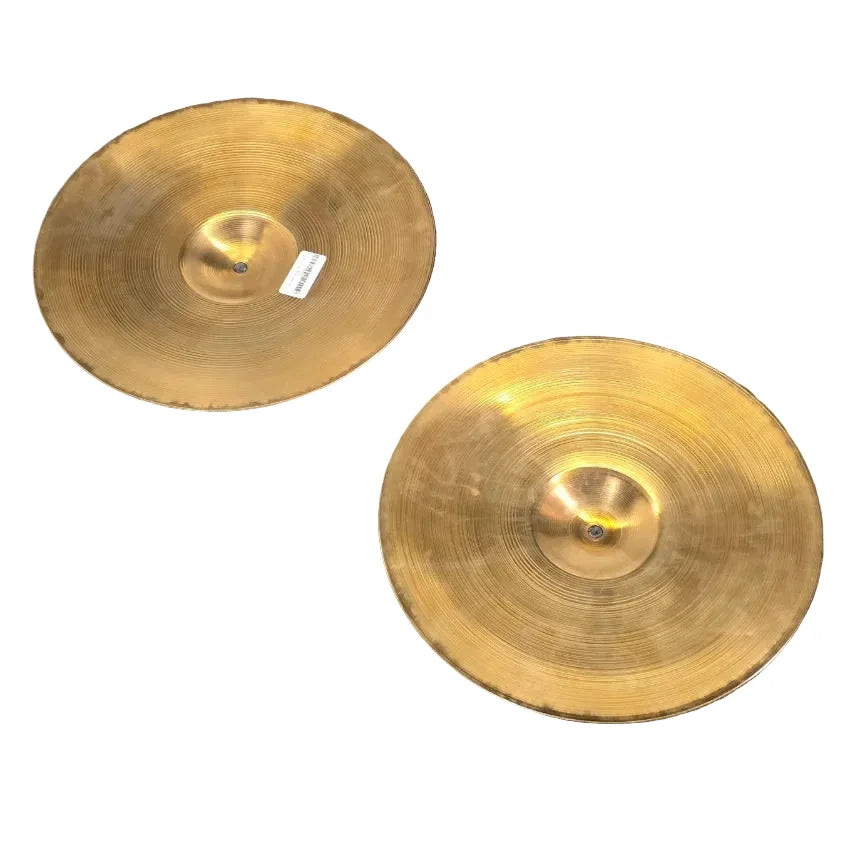 Used Vintage Zildjian A Hi Hat Cymbals 14 - Good - Drum Center Of Portsmouth