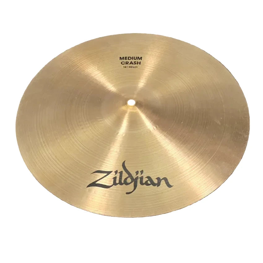 Used Vintage Zildjian A Medium Crash Cymbal 16 - Good - Drum Center Of Portsmouth