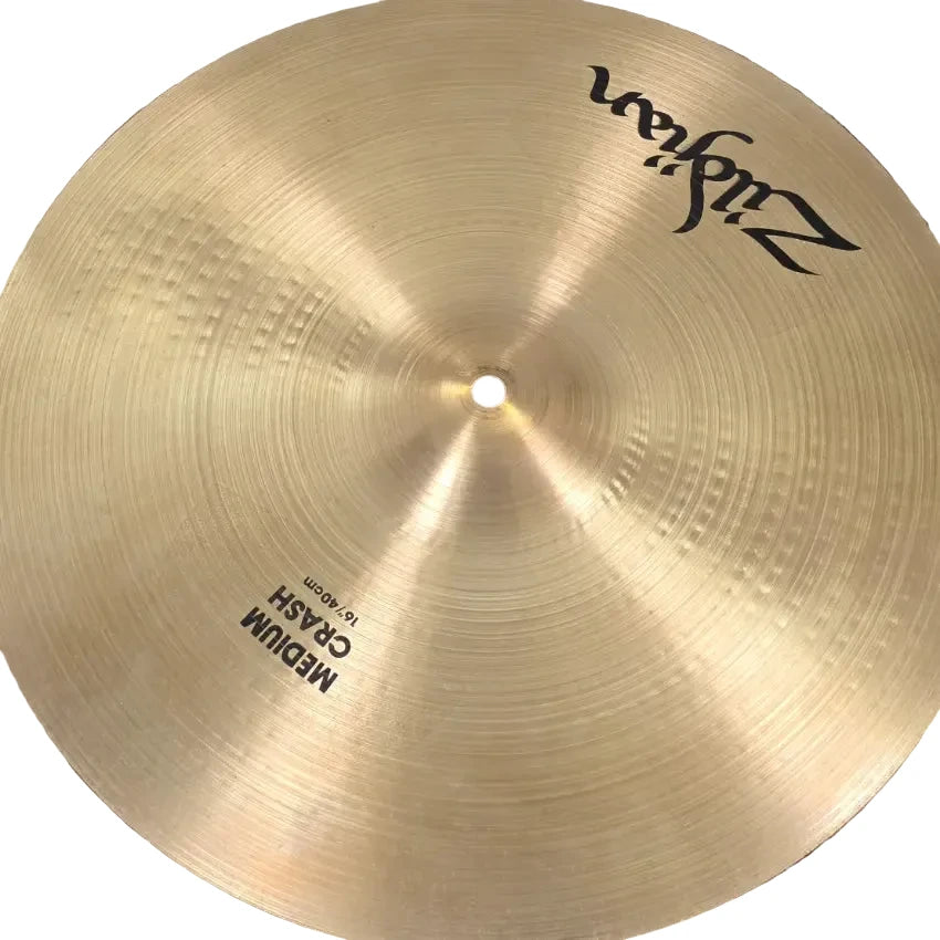 Used Vintage Zildjian A Medium Crash Cymbal 16 - Good - Drum Center Of Portsmouth