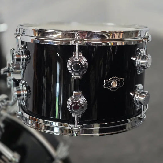 Used George Way Aristocrat Studio 3pc Drum Set 20/12/14 Piano Black - Very Good - Drum Center Of Portsmouth
