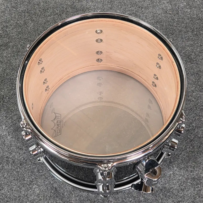Used George Way Aristocrat Studio 3pc Drum Set 20/12/14 Piano Black - Very Good - Drum Center Of Portsmouth