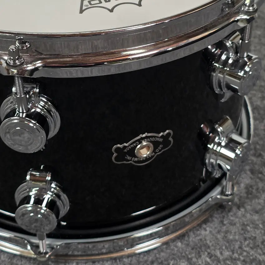 Used George Way Aristocrat Studio 3pc Drum Set 20/12/14 Piano Black - Very Good - Drum Center Of Portsmouth