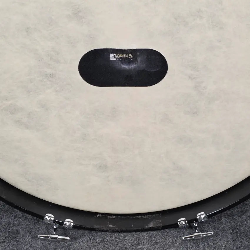 Used George Way Aristocrat Studio 3pc Drum Set 22/12/16 Piano Black - Good - Drum Center Of Portsmouth