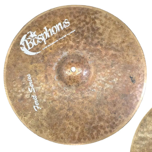 Used Bosphorus Ferrit Hi Hat Cymbals 14" - Good - Drum Center Of Portsmouth