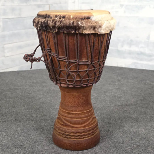 Used Misc Hand Carved Djembe 12" - Good - Drum Center Of Portsmouth