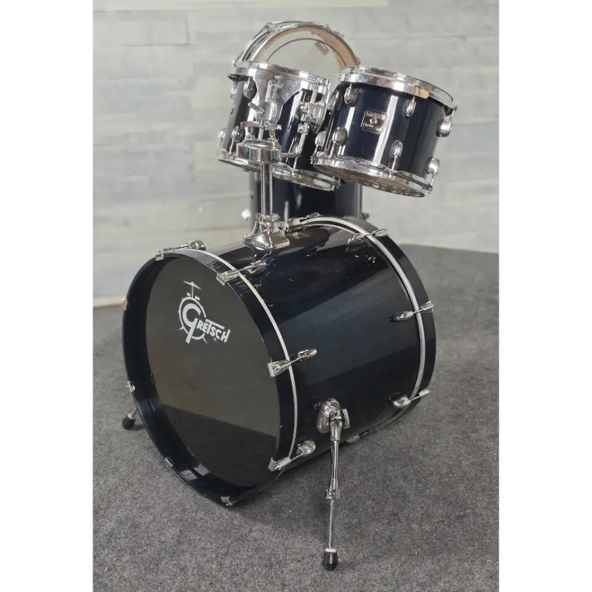 Used Gretsch Catalina Ash Fusion 6pc Drum Set Cobalt Blue - Fair - Drum Center Of Portsmouth