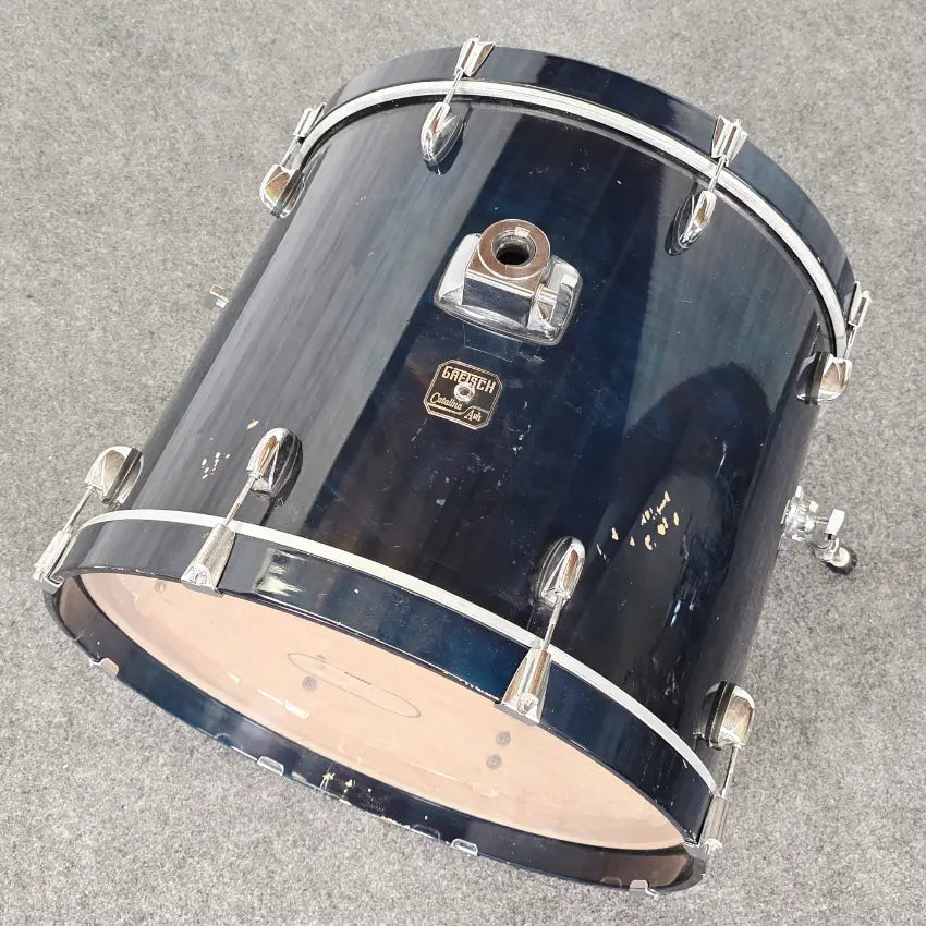 Used Gretsch Catalina Ash Fusion 6pc Drum Set Cobalt Blue - Fair - Drum Center Of Portsmouth