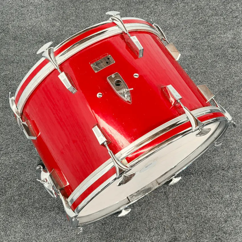 Used Vintage Sonor 4pc Champion Drum Set Red - Fair - Drum Center Of Portsmouth