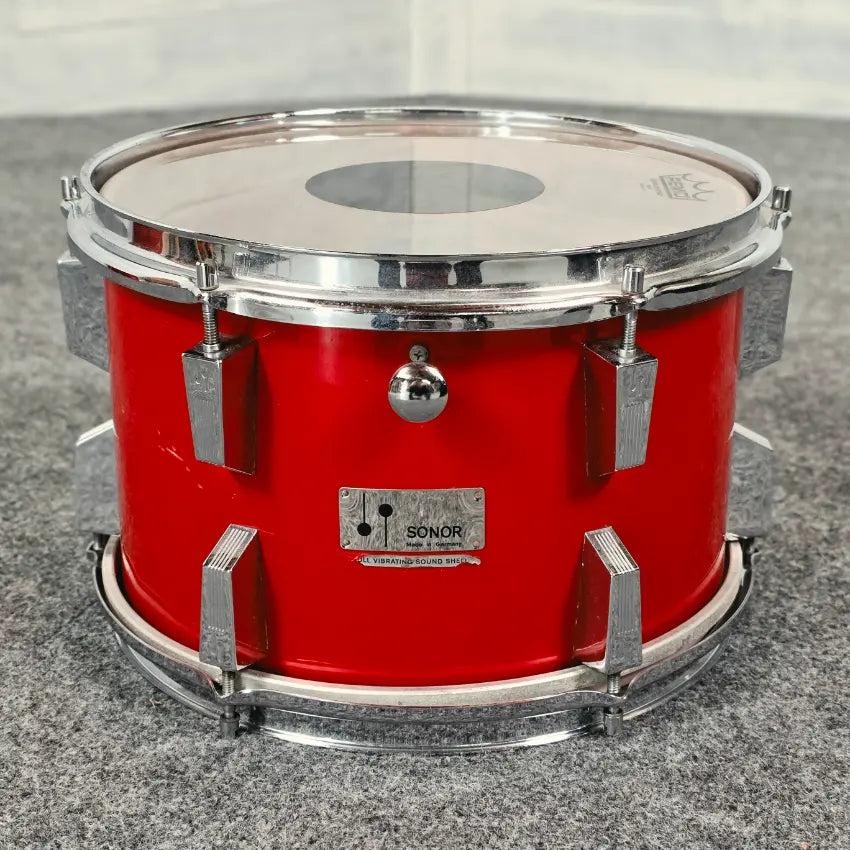 Used Vintage Sonor 4pc Champion Drum Set Red - Fair - Drum Center Of Portsmouth