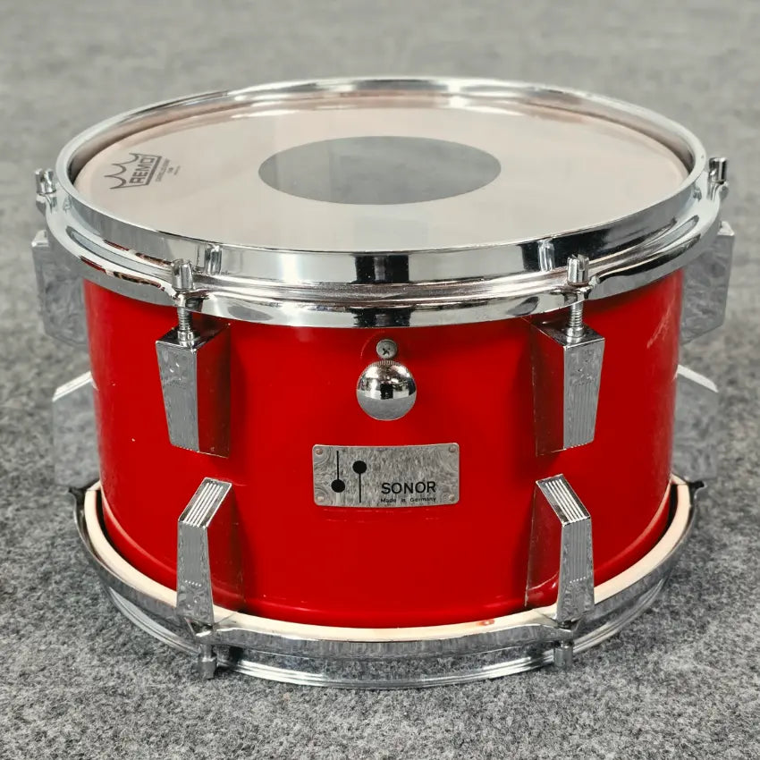 Used Vintage Sonor 4pc Champion Drum Set Red - Fair - Drum Center Of Portsmouth
