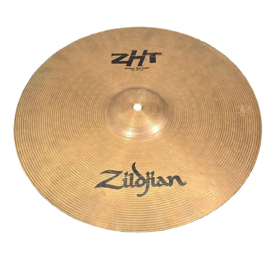 Used Zildjian ZHT Medium Thin Crash Cymbal 16" - Fair - Drum Center Of Portsmouth