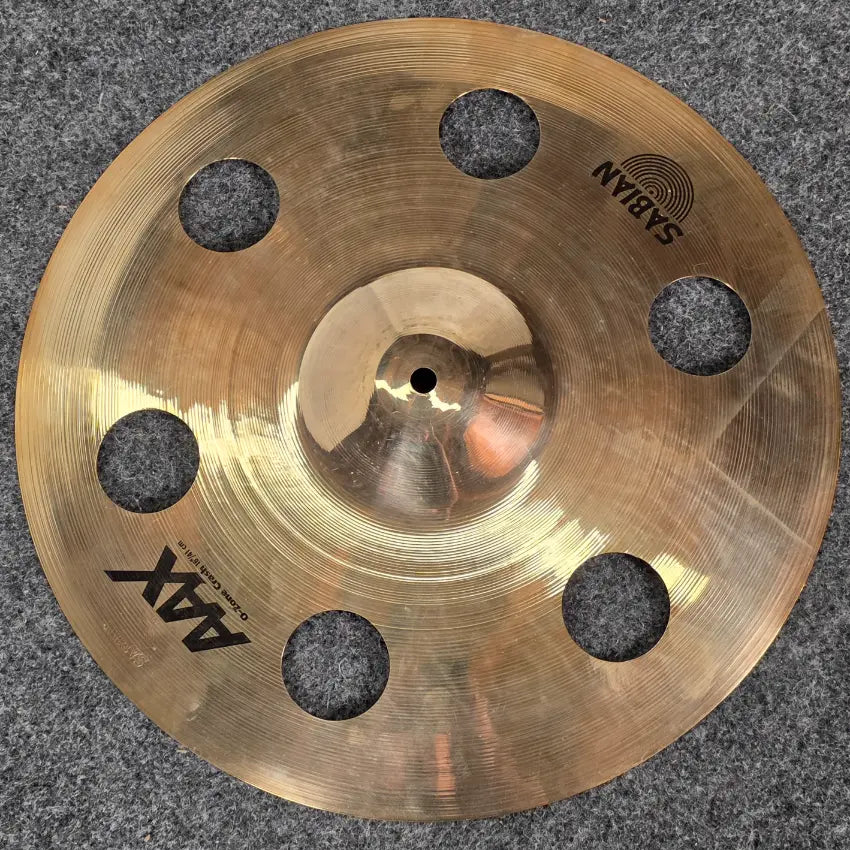 Used Sabian AAX O-Zone Crash Cymbal 16 Brilliant - Very Good - Drum Center Of Portsmouth