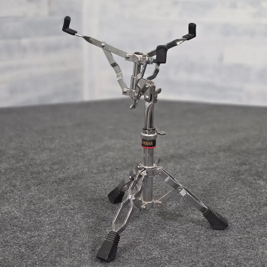 Used Vintage Yamaha Snare Drum Stand Black/Red Label MIJ - Good - Drum Center Of Portsmouth