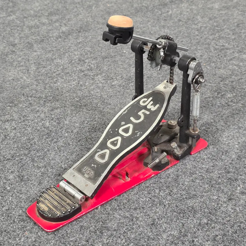 Used DW 5000 Single Chain Single Bass Drum Pedal - Fair - Drum Center Of Portsmouth