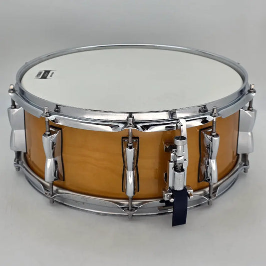 Used Yamaha Stage Custom Birch Snare Drum 14x5.5 Natural Wood - Very Good - Drum Center Of Portsmouth