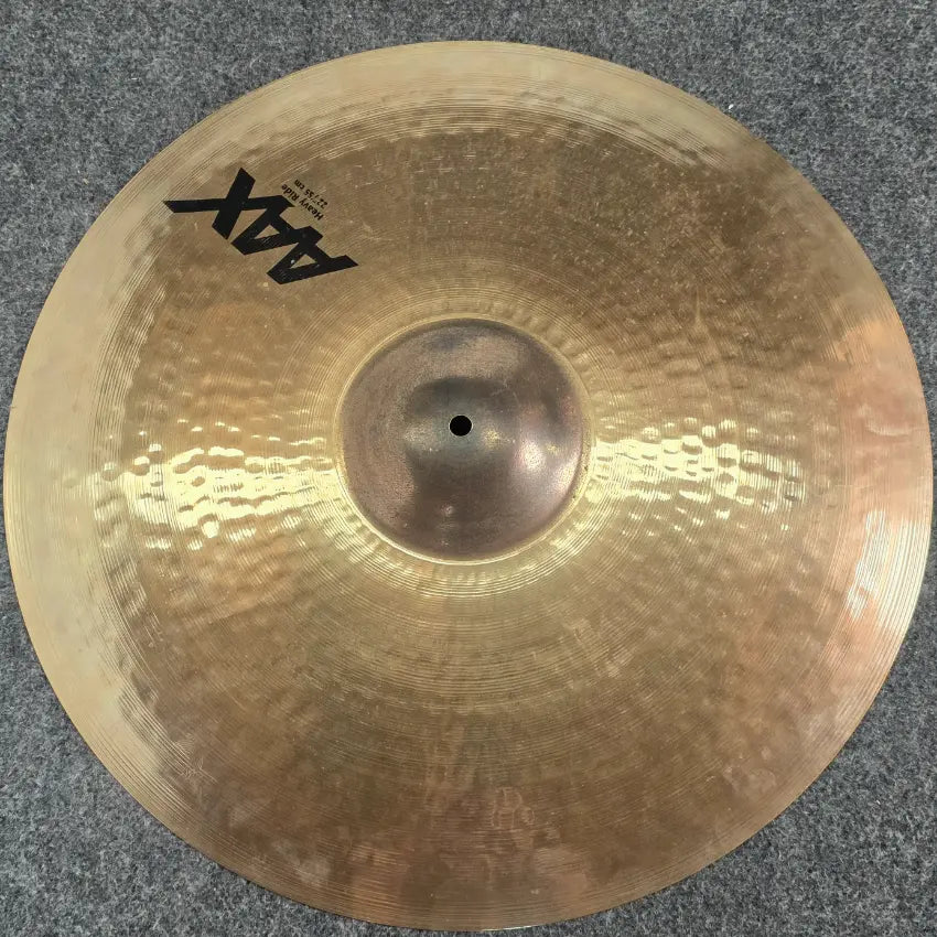Used Sabian AAX Heavy Ride Cymbal Brilliant 22 - Very Good - Drum Center Of Portsmouth