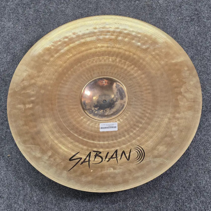 Used Sabian AAX Heavy Ride Cymbal Brilliant 22 - Very Good - Drum Center Of Portsmouth
