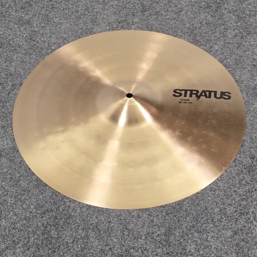 Used Sabian Stratus Crash cymbal 18 - Very Good - Drum Center Of Portsmouth