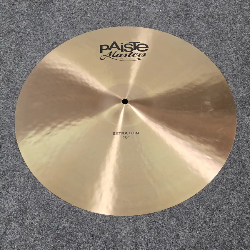 Used Paiste Masters Extra Thin Multi Cymbal 18 - Very Good - Drum Center Of Portsmouth