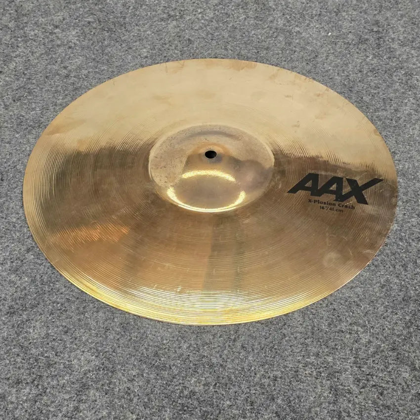Used Sabian AAX X-Plosion Crash Cymbal 16 - Very Good - Drum Center Of Portsmouth