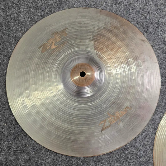 Used Zildjian ZHT Titanium Solid Hi Hat Cymbals 14" - Fair - Drum Center Of Portsmouth