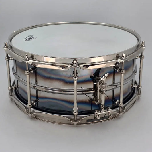 Used Joyful Noise Knight Hawk Ferromanganese Snare Drum 14x6.5 - Excellent - Drum Center Of Portsmouth