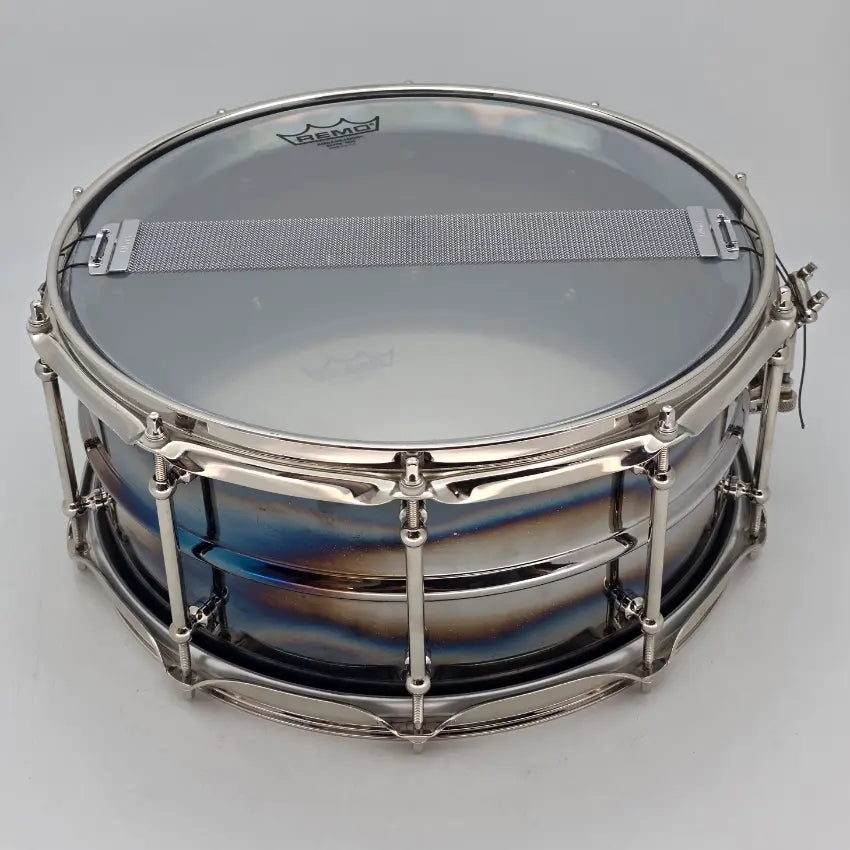 Used Joyful Noise Knight Hawk Ferromanganese Snare Drum 14x6.5 - Excellent - Drum Center Of Portsmouth