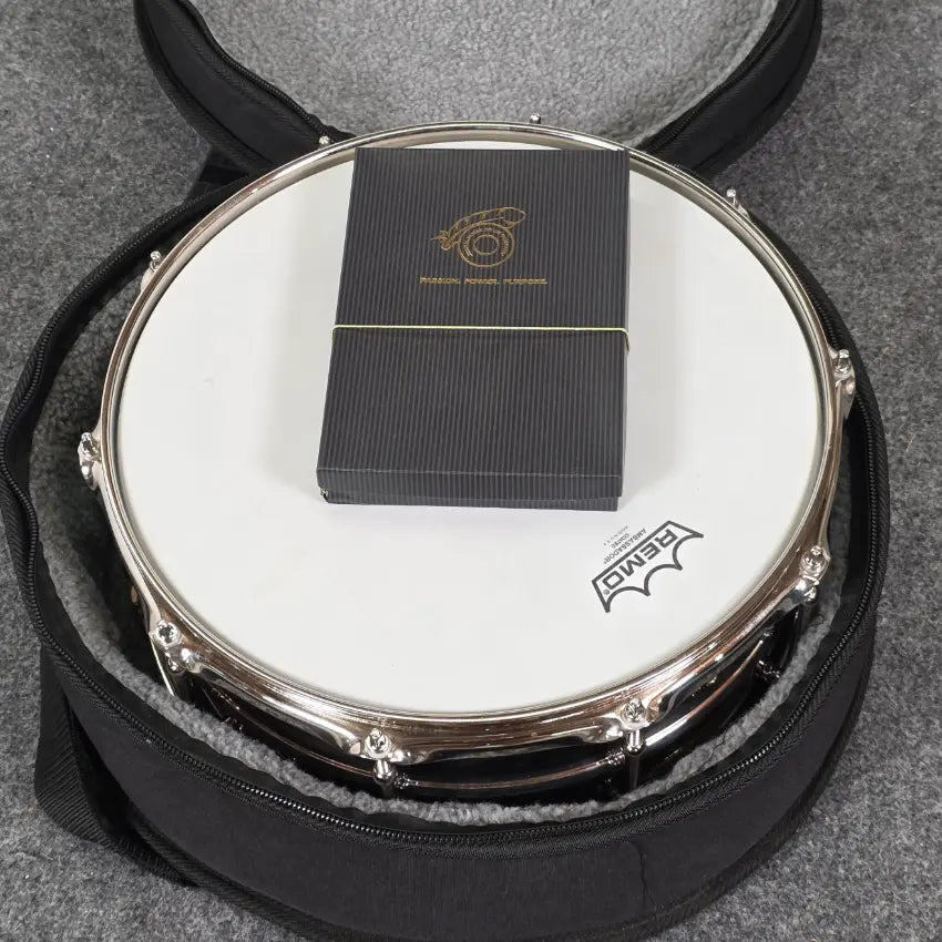 Used Joyful Noise Knight Hawk Ferromanganese Snare Drum 14x6.5 - Excellent - Drum Center Of Portsmouth