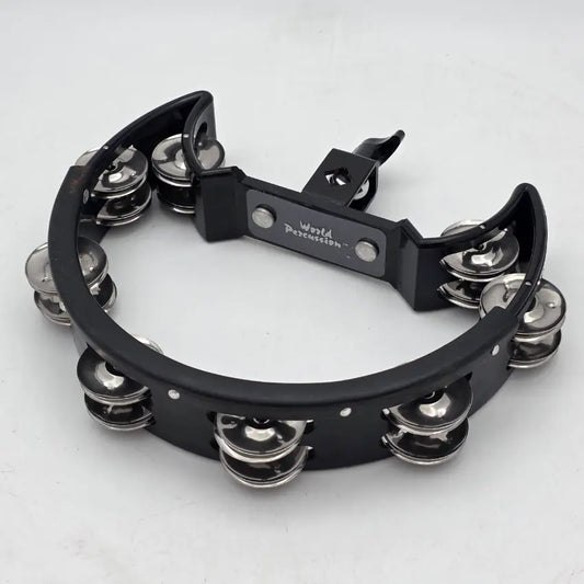 Used World Percussion Mountable Tambourine - Very Good - Drum Center Of Portsmouth