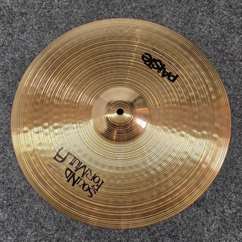 Used Paiste Sound Formula Thin Crash Cymbal 16 - Very Good - Drum Center Of Portsmouth