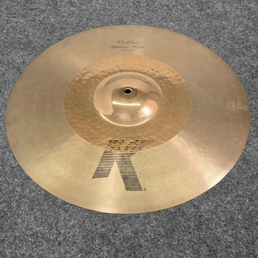 Used Zildjian K Custom Hybrid Ride Cymbal 20 - Good - Drum Center Of Portsmouth