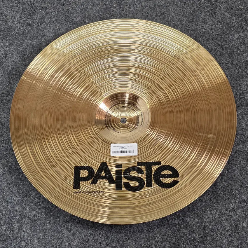 Used Paiste Sound Formula Full Crash Cymbal 17 - Very Good - Drum Center Of Portsmouth
