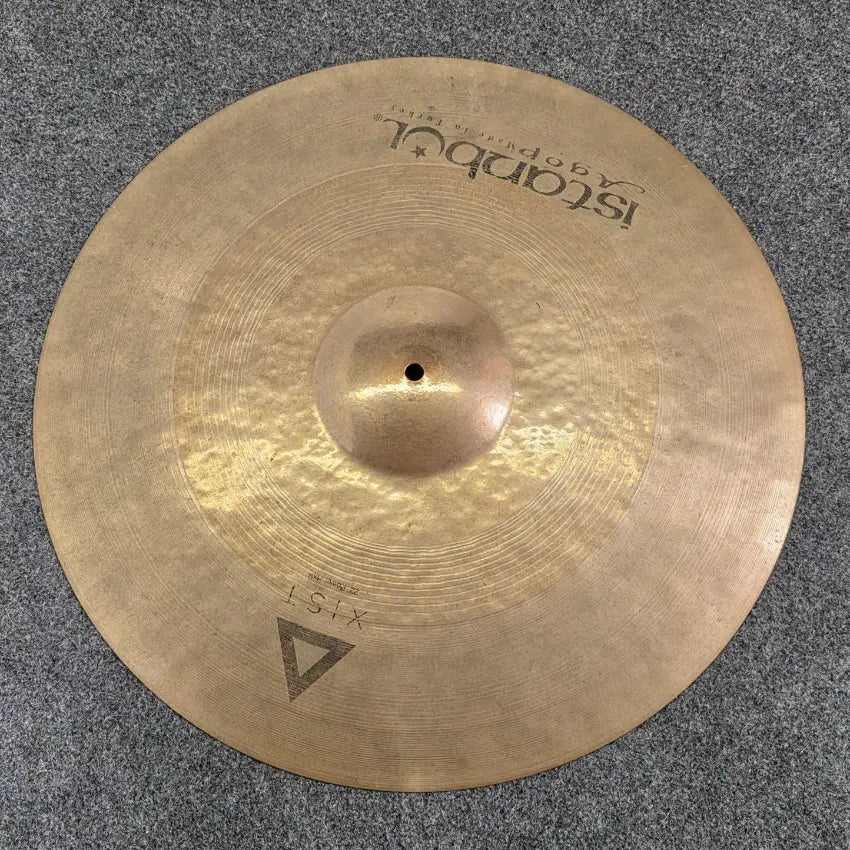 Used Istanbul Agop XIST Power Ride Cymbal 22" - Fair - Drum Center Of Portsmouth