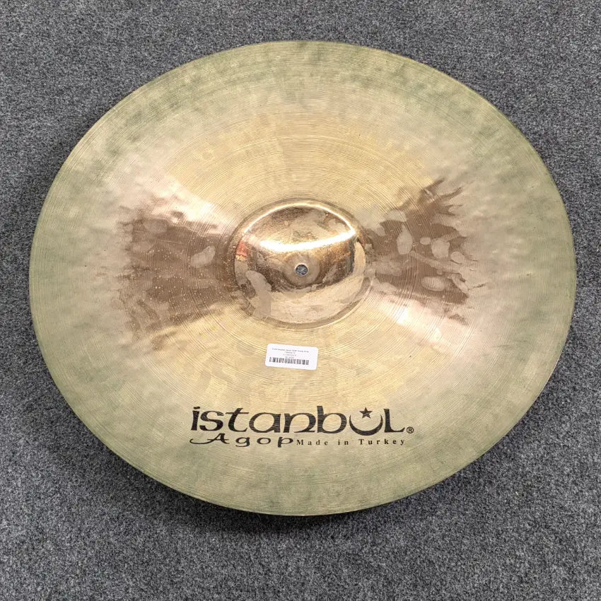 Used Istanbul Agop XIST Power Ride Cymbal 22" - Fair - Drum Center Of Portsmouth