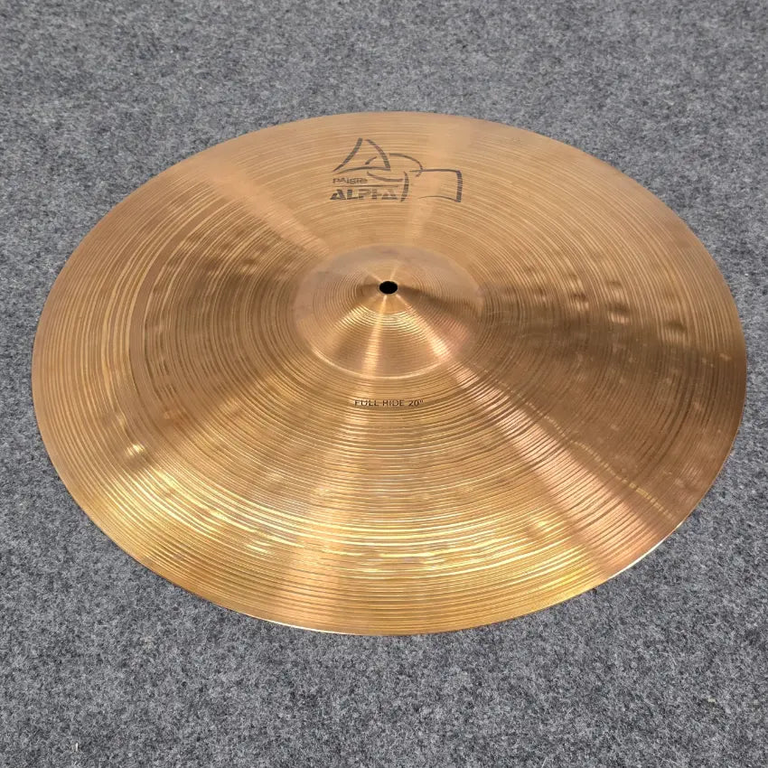 Used Paiste Alpha Full Ride Cymbal 20 - Good - Drum Center Of Portsmouth