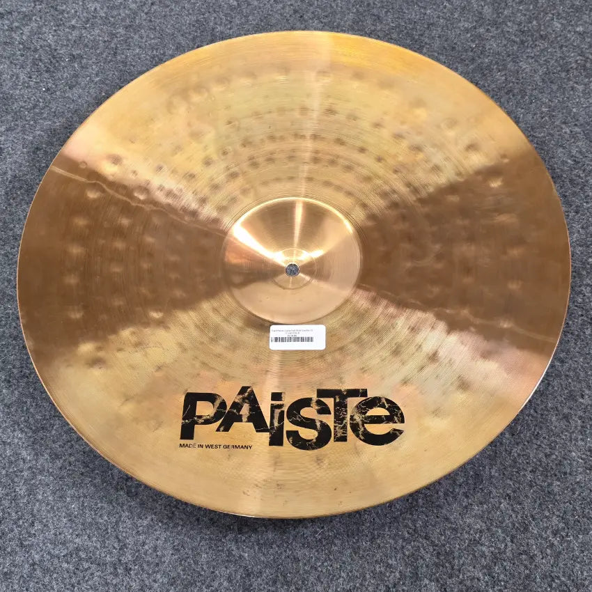 Used Paiste Alpha Full Ride Cymbal 20 - Good - Drum Center Of Portsmouth