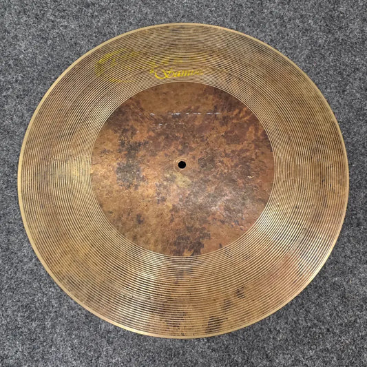 Used Bosphorus Samba Flat Ride Cymbal 21 - Good - Drum Center Of Portsmouth
