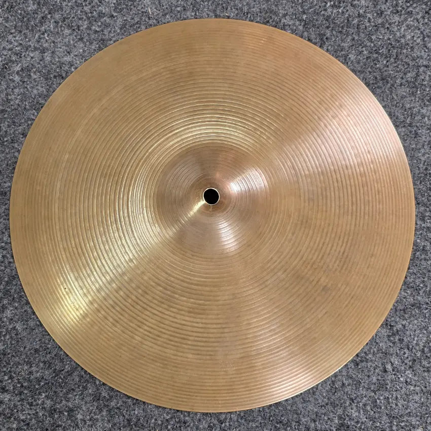 Used Zildjian A Hollow Logo Quick Beat Hi Hat Cymbals 15" 1168/1716 grams - Good - Drum Center Of Portsmouth