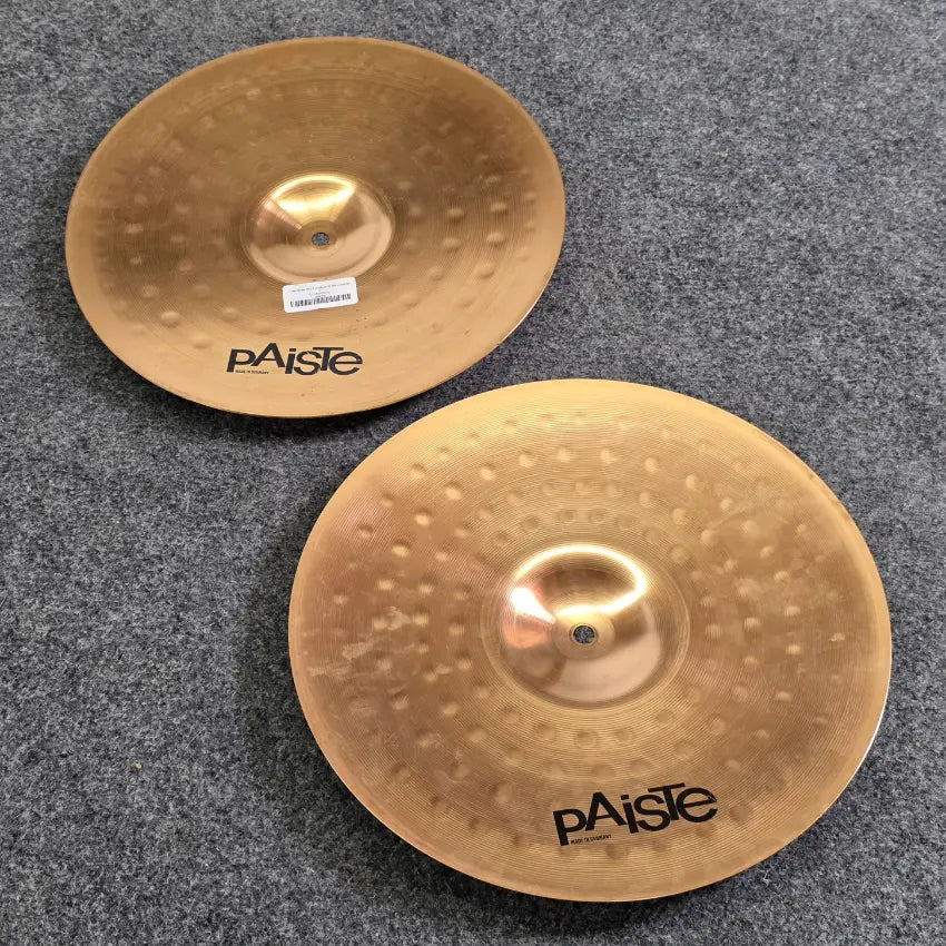 Used Paiste PST 5 Medium Hi Hat Cymbals 14" - Good - Drum Center Of Portsmouth
