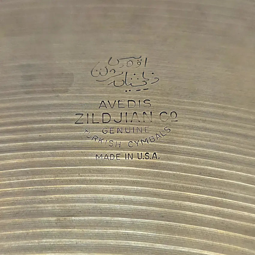 Used Vintage Zildjian A Ride Cymbal 22" - Good - Drum Center Of Portsmouth