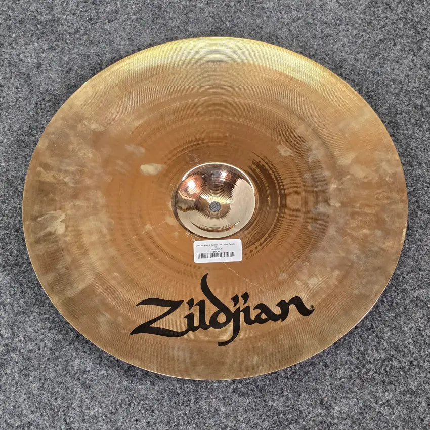 Used Zildjian A Custom Fast Crash Cymbal 16" - Good - Drum Center Of Portsmouth