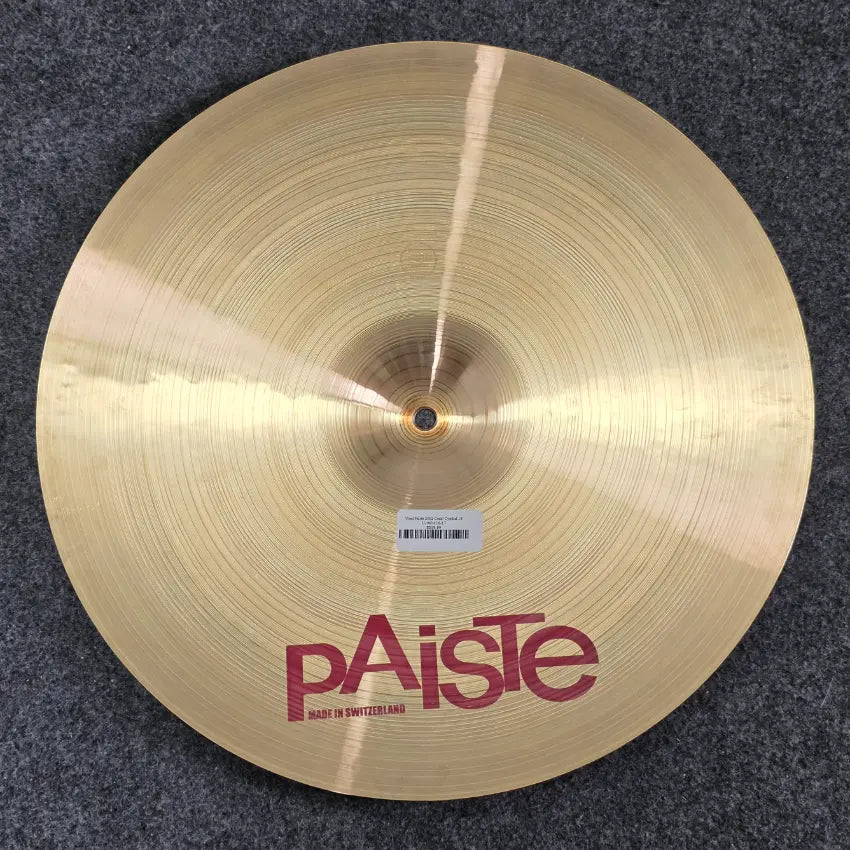 Used Paiste 2002 Crash Cymbal 18" - Very Good - Drum Center Of Portsmouth