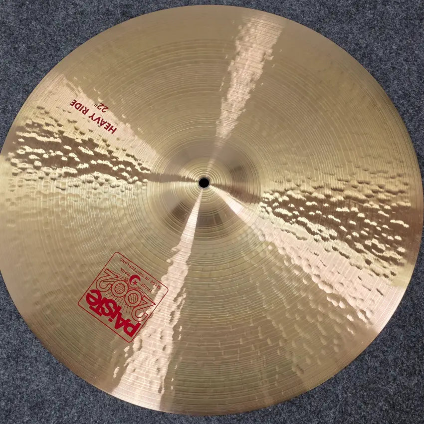 Used Paiste 2002 Heavy Ride Cymbal 22" - Very Good - Drum Center Of Portsmouth