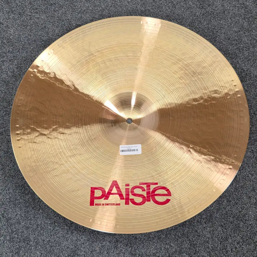 Used Paiste 2002 Heavy Ride Cymbal 22" - Very Good - Drum Center Of Portsmouth