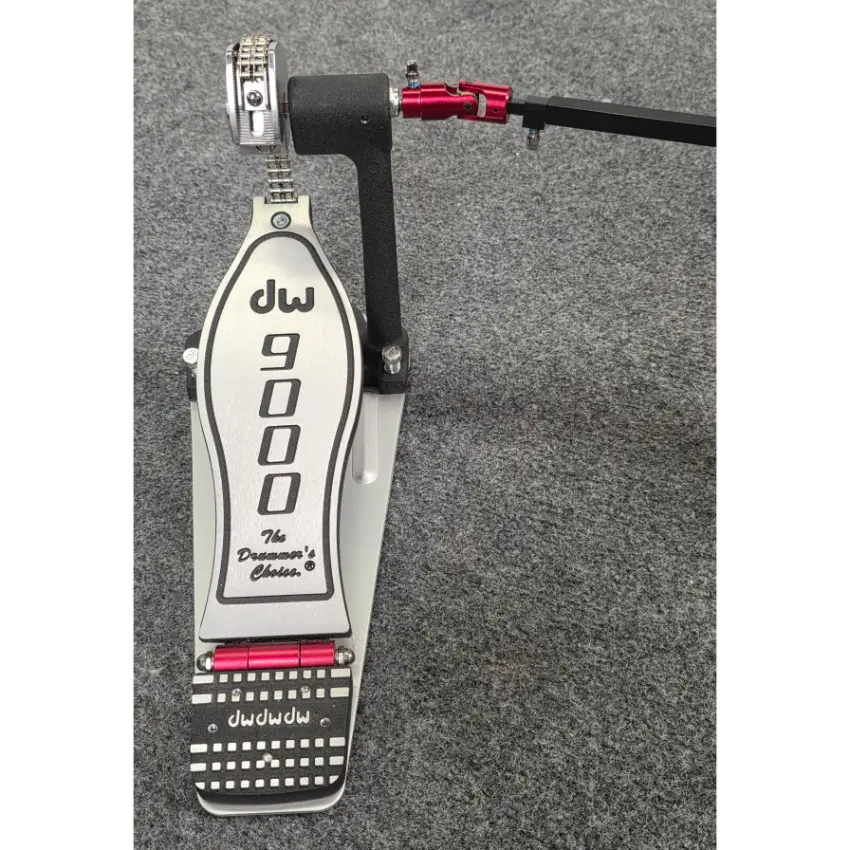 Used DW 9000 Double Bass Drum Pedal w/Zippered Case - Very Good - Drum Center Of Portsmouth
